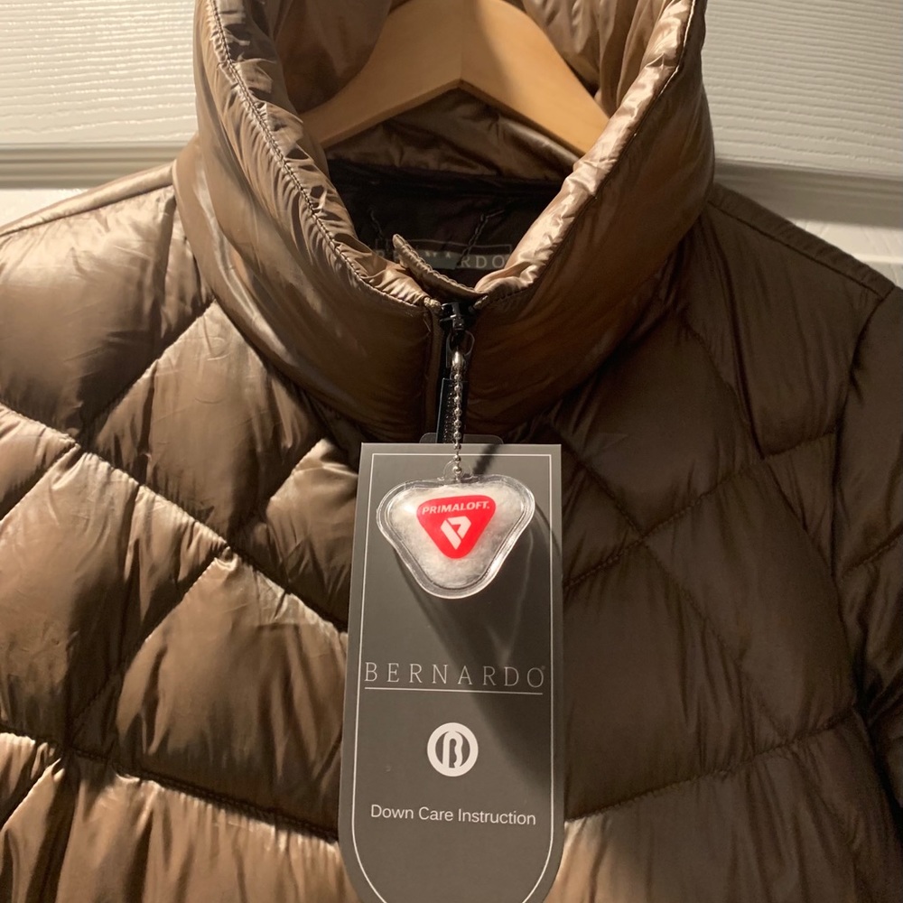 NEW Bernardo Puffer Jacket - Dusty Rose